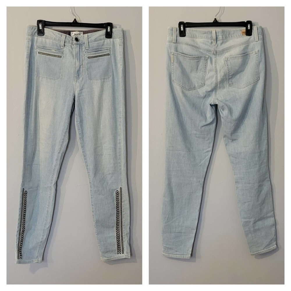 Paige Hoxton Ankle Jeans, Baylee Embroidery - Picture 4 of 10